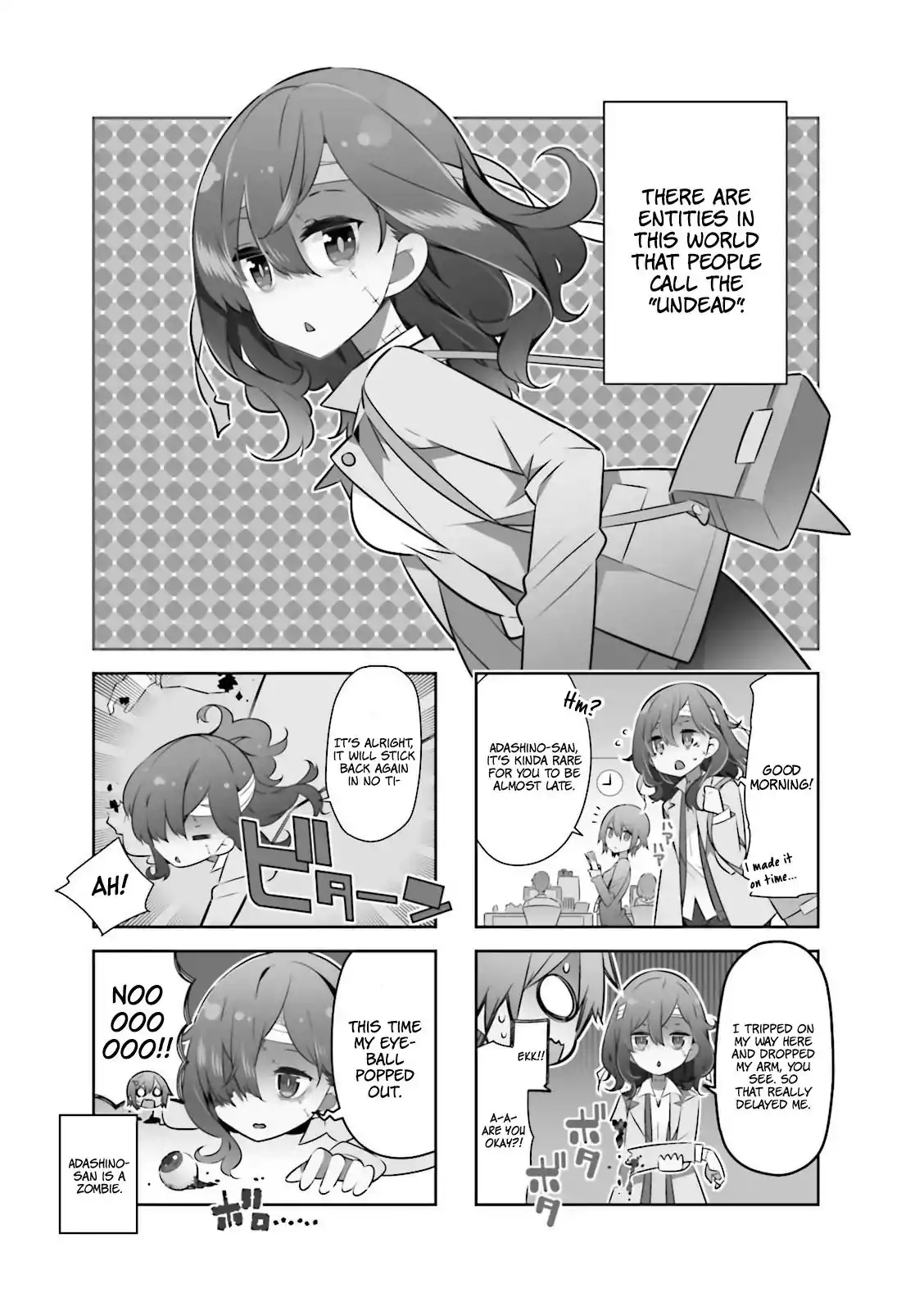 Adashino-san wa Sude ni Shinderu. Chapter 2 2